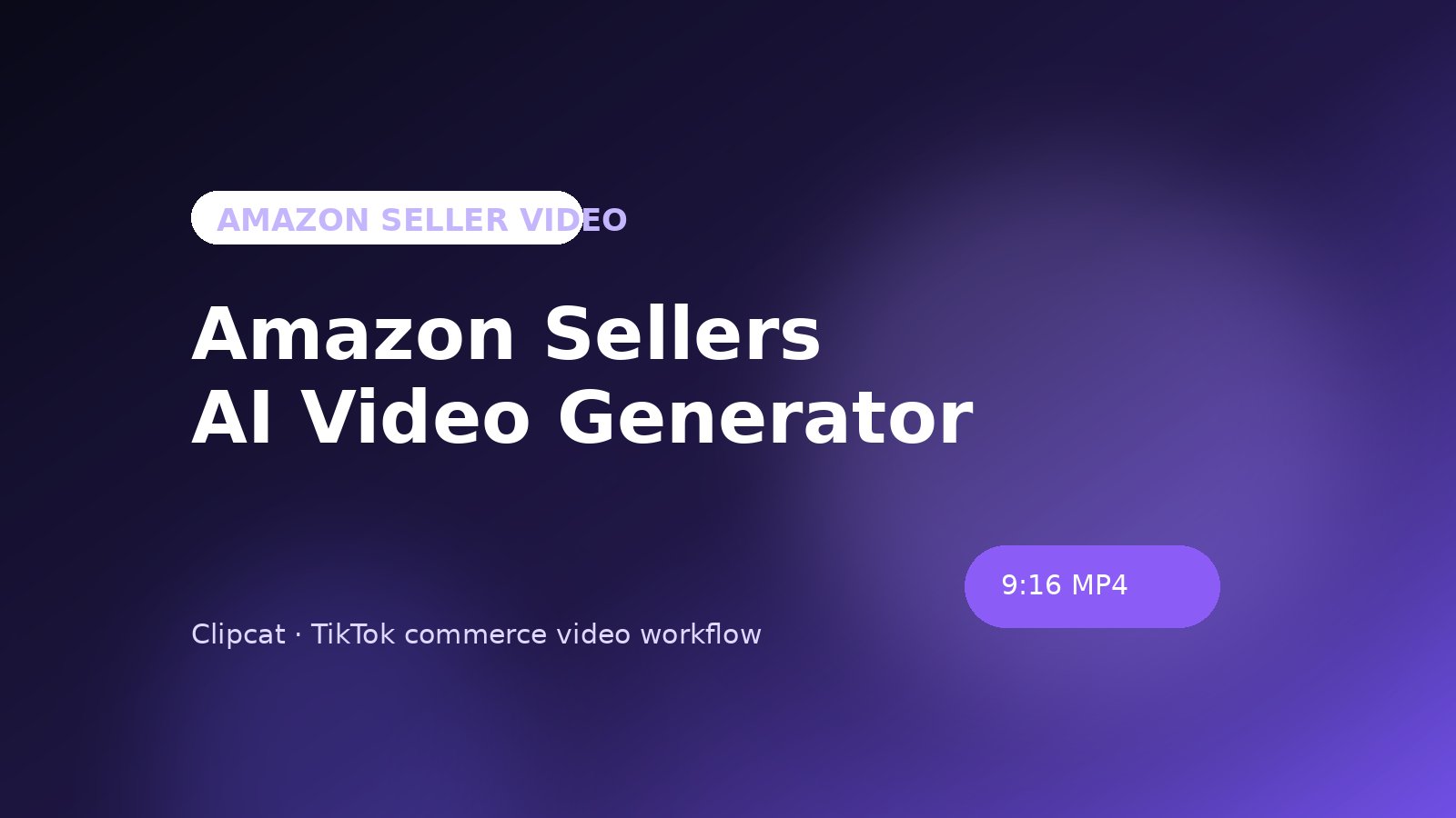 AI Video Generator for Amazon Sellers