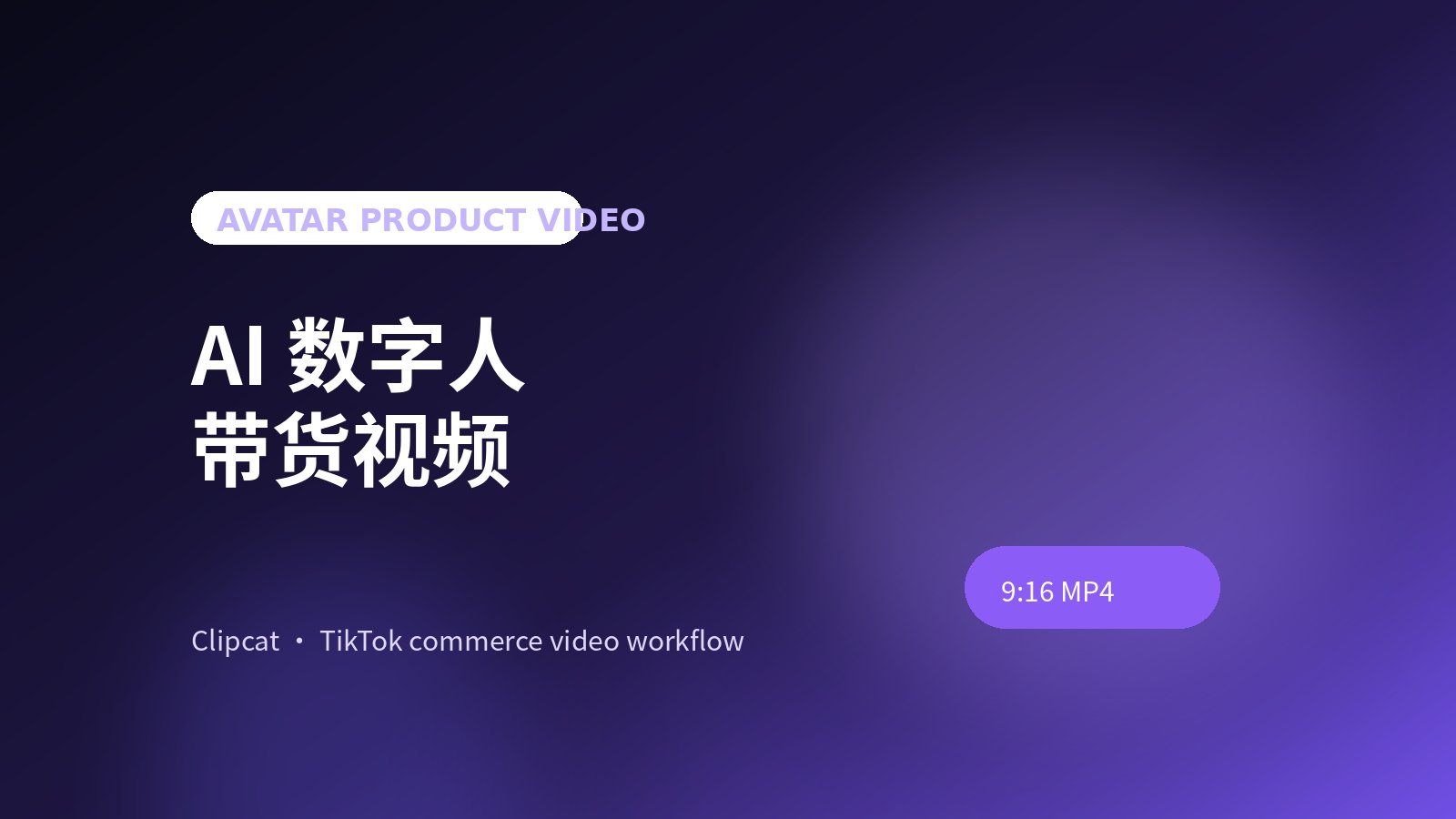 AI 数字人带货视频生成指南