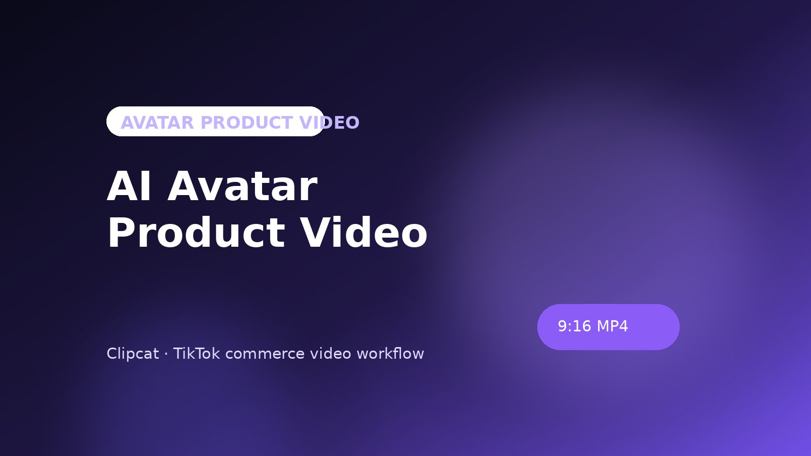 AI Avatar Product Video Generator