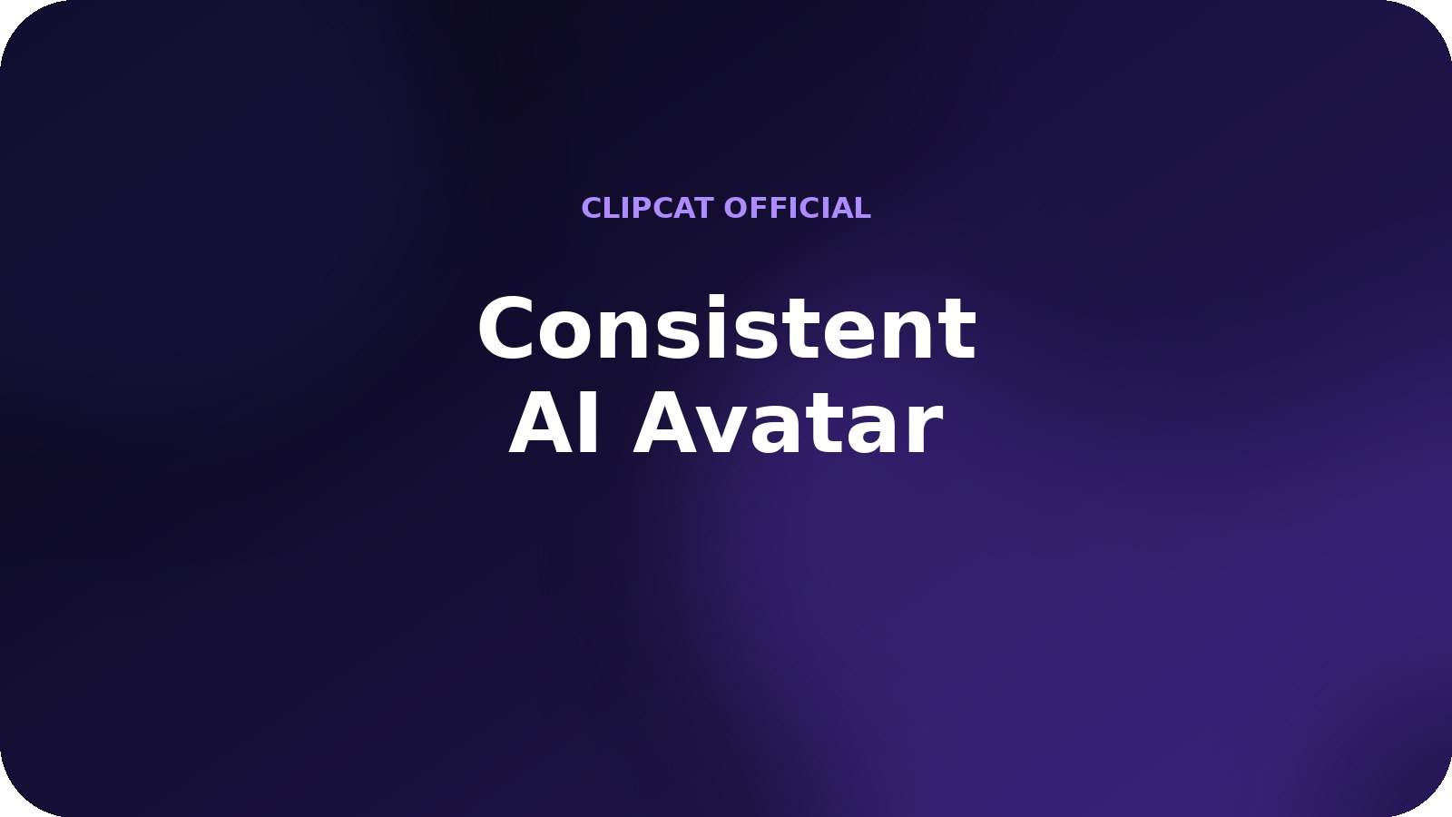 Consistent AI Avatar Generator